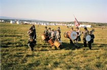 Confederate fife & drum unit at Cedar Creek
